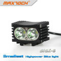 Maxtoch BI6X-6 2000LM 4*18650 Pack Intelligent LED 2* cree Xm-l Bike Light